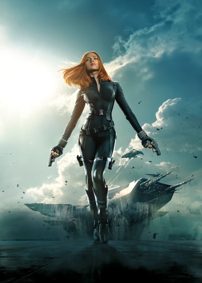 Black Widow from Captain America: The Winter Soldier