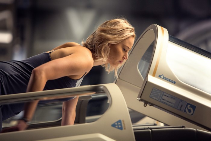 Jennifer Lawrence from Passengers