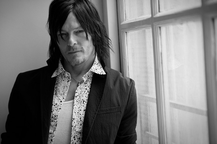 Norman Reedus in Black and White