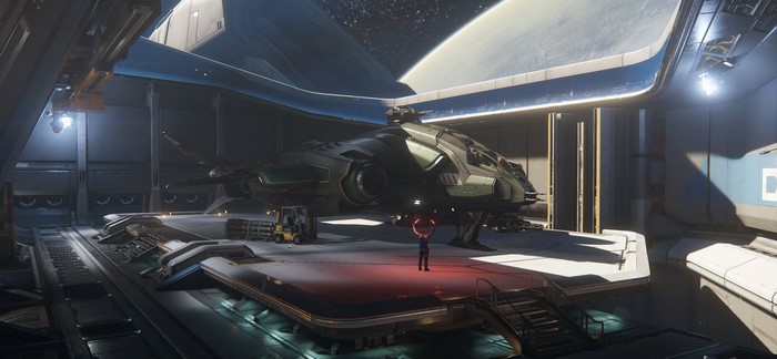 Star Citizen 4K Starship Hangar