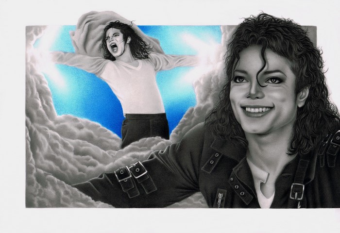 Michael Jackson Painting Art