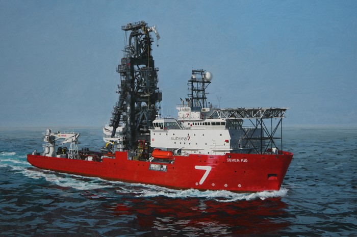 Painting of the Seven Rio ship