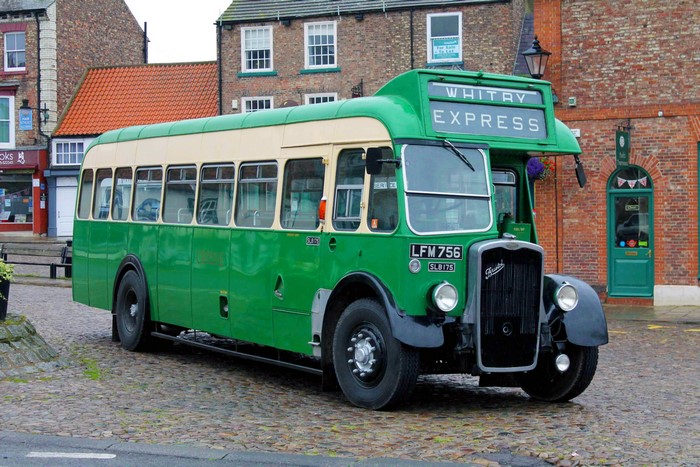 1950 Bristol LL6B ECW bus