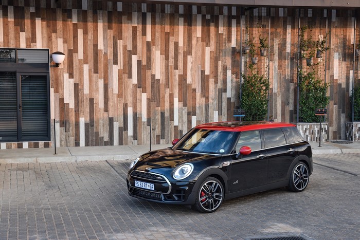 Black 2017 John Cooper Works Clubman with Red Roof