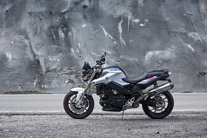 BMW 2017 F 800 GT Motorcycle Side View
