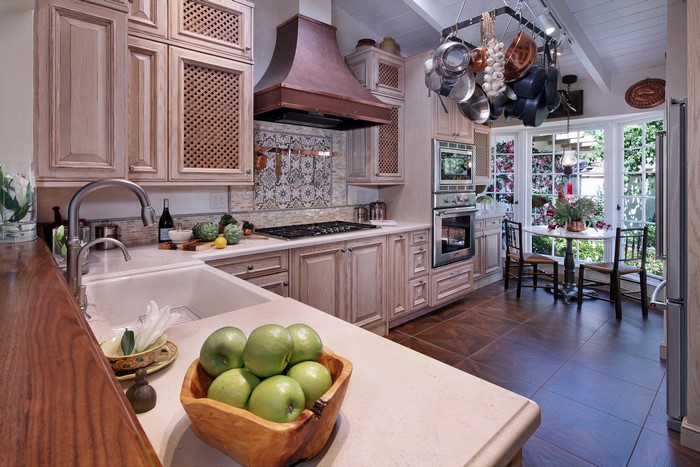 Interior Design of a Rustic Kitchen