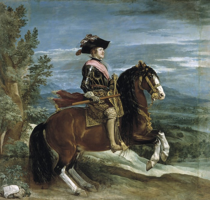 Equestrian portrait of Philip IV of Spain