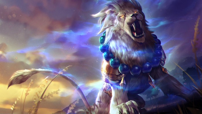 4K Roaring Lion of Sol from Heroes of Newerth