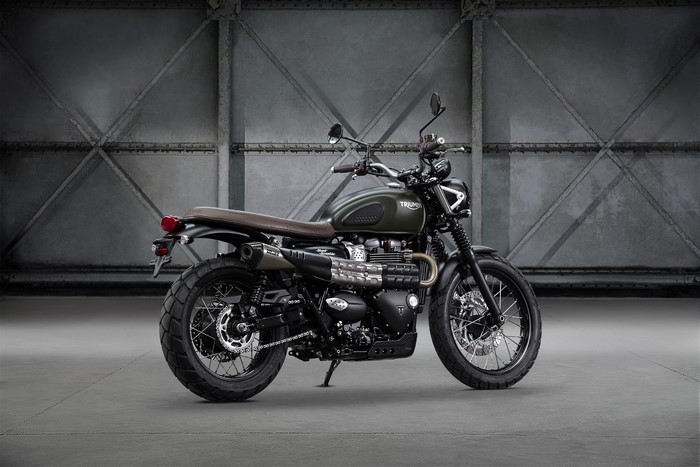 Triumph Street Scrambler motorcycle