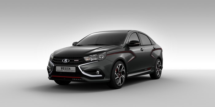 2016 Lada Vesta Sport Concept Sedan