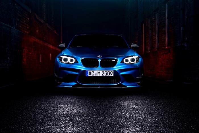 Blue BMW M2 F87 Coupe
