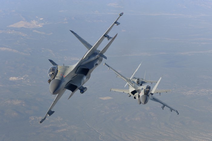 Sukhoi Su-30 MKI Fighter Jets of the Indian Air Force