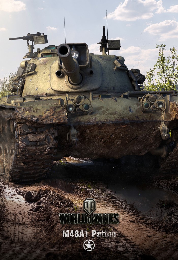 M48A1 Patton from World of Tanks