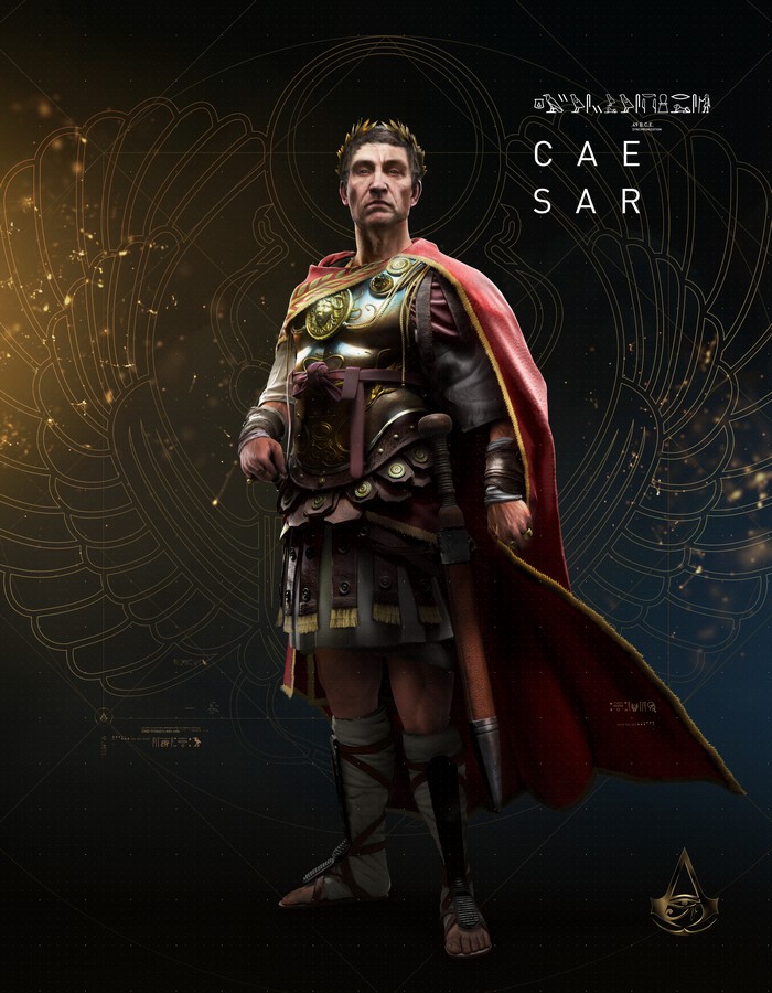 Julius Caesar from Assassin's Creed Origins