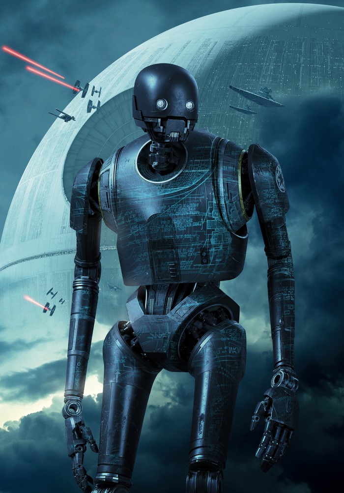 4K, K-2SO, Rogue One: A Star Wars Story, Robot - HD Wallpapers