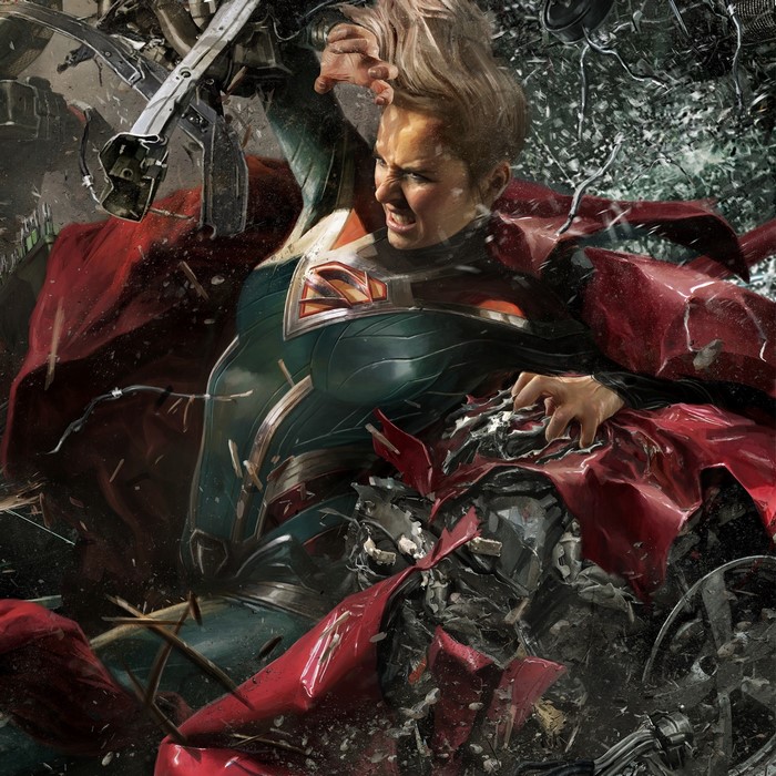 Supergirl from Injustice 2