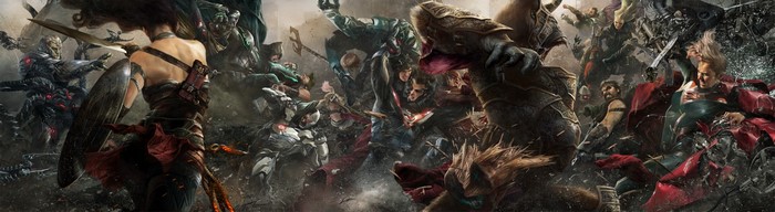 4K Injustice 2 Battle with Supergirl, Superman, and Batman