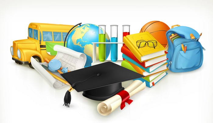School supplies and graduation items