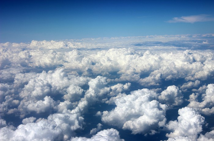 Sky and Clouds from Above