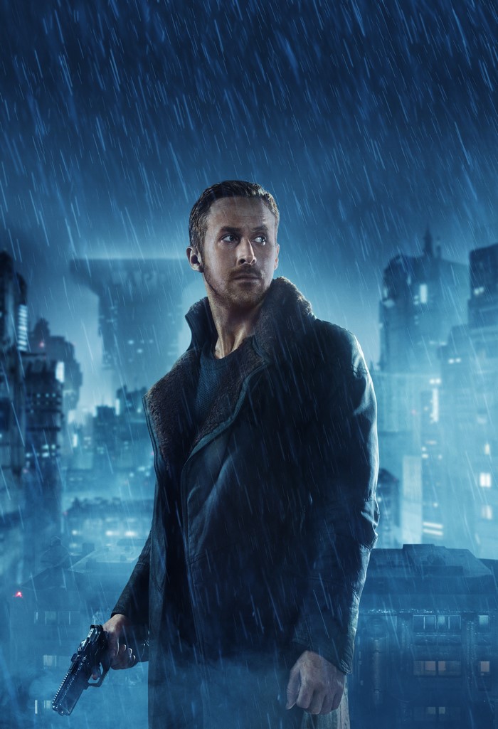 Ryan Gosling as Officer K in Blade Runner 2049