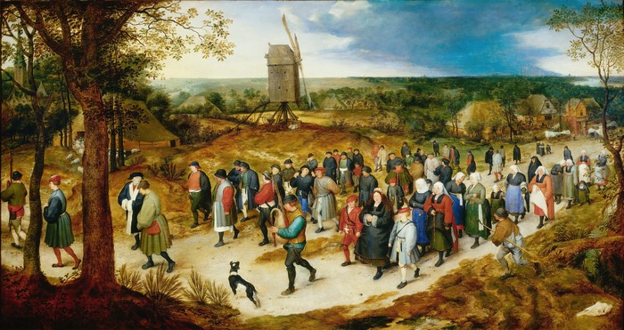 The Marriage Procession by Jan Bruegel the Elder