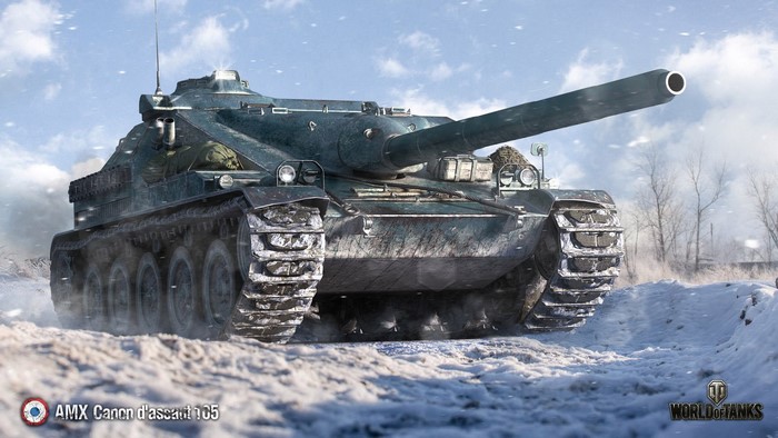 AMX Canon d'assaut 105 from World of Tanks