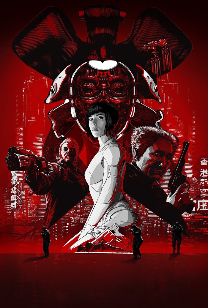 Major Motoko Kusanagi from Ghost in the Shell 2017