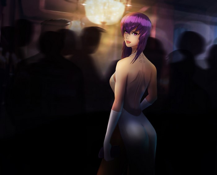 Motoko Kusanagi from Ghost in the Shell: Stand Alone Complex