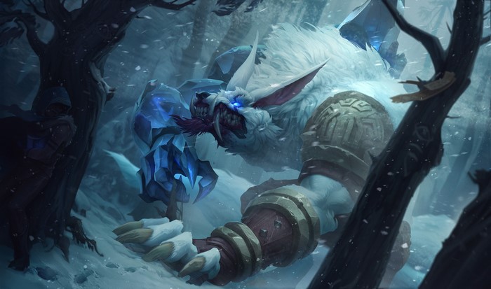 Tundra Hunter Warwick from League of Legends