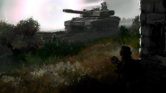 4K Command & Conquer Generals - Zero Hour Tank