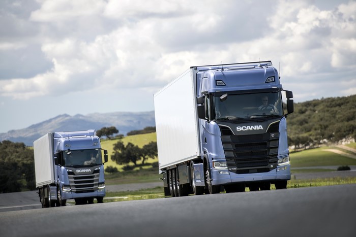 4K Scania S 700 Trucks