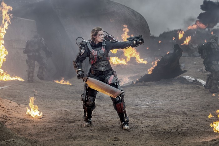 Emily Blunt as Rita Vrataski in Edge of Tomorrow