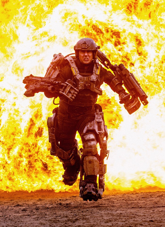 Tom Cruise in Edge of Tomorrow