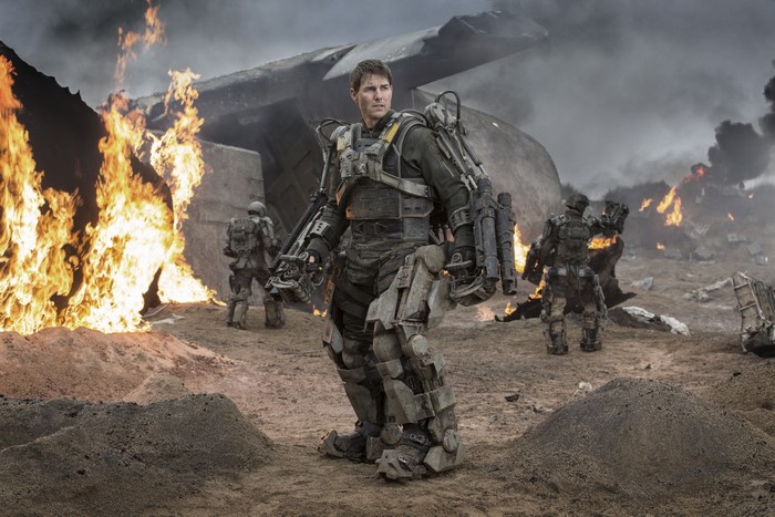 Tom Cruise in Edge of Tomorrow