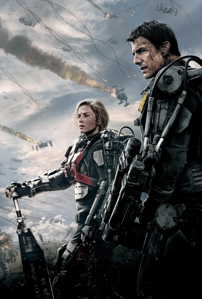 Tom Cruise and Emily Blunt from Edge of Tomorrow