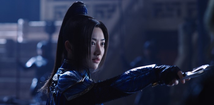 Jing Tian as Commander Lin Mae from The Great Wall