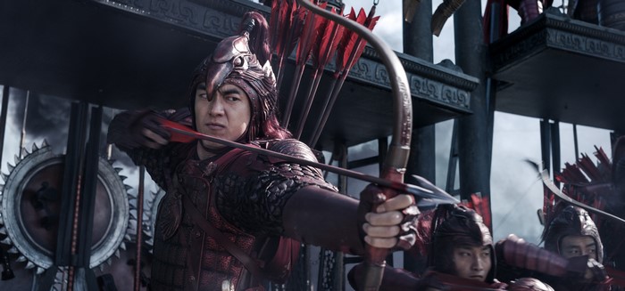 Warriors with bows and arrows from The Great Wall