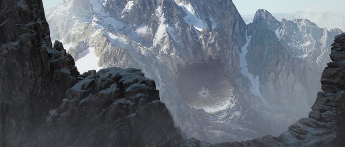 Fan Art of Mountains from Edge of Tomorrow