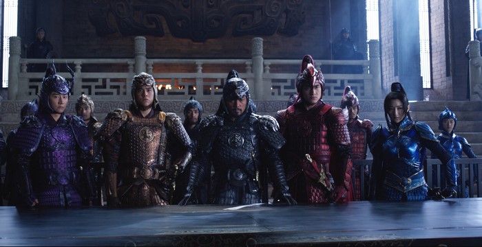 Warriors in armor from The Great Wall