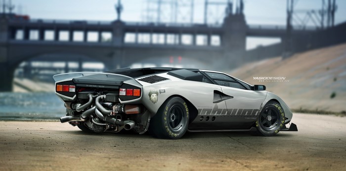 Yasid Design Lamborghini Countach Tuning