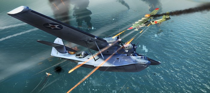 War Thunder Seaplane Combat