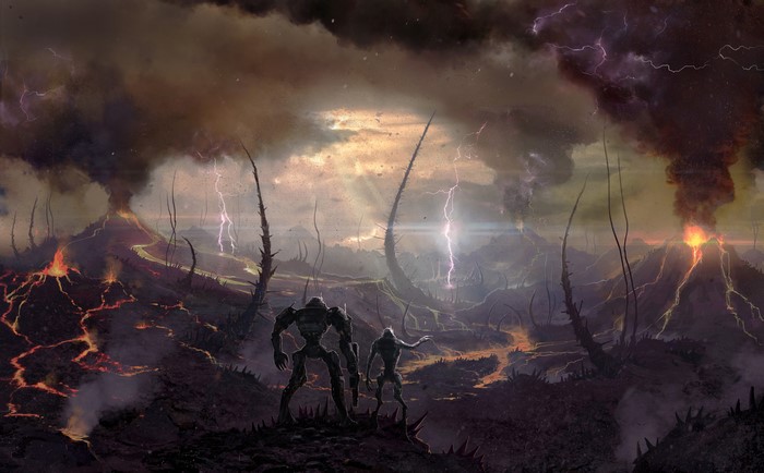 Battle for Sularia: Volcanoes and Lightning