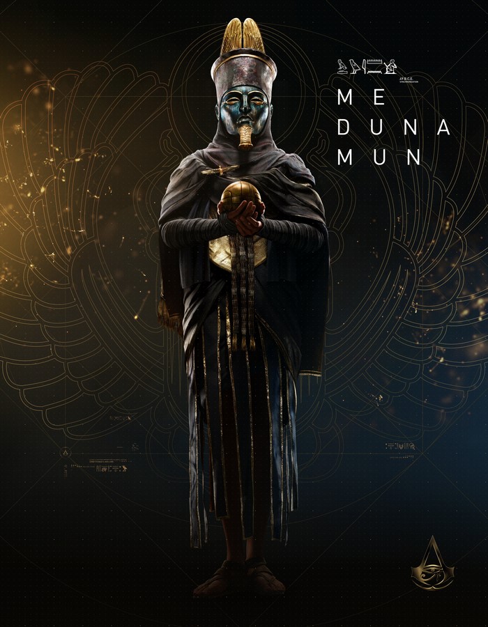 Medunamun from Assassin's Creed Origins