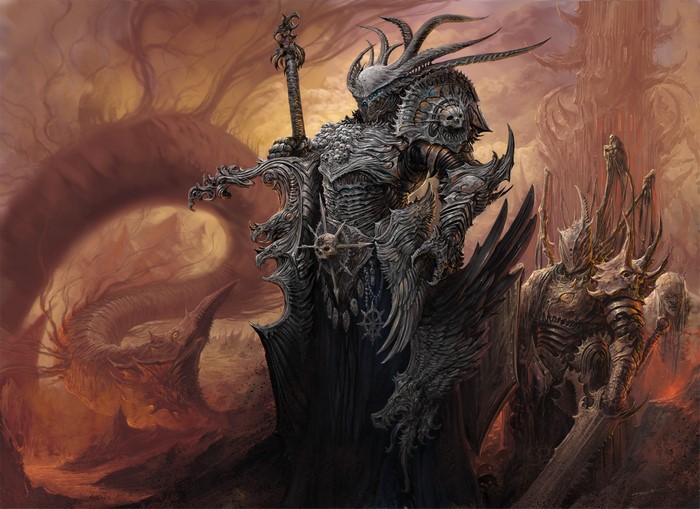 Warhammer Mark of Chaos Demon Warrior