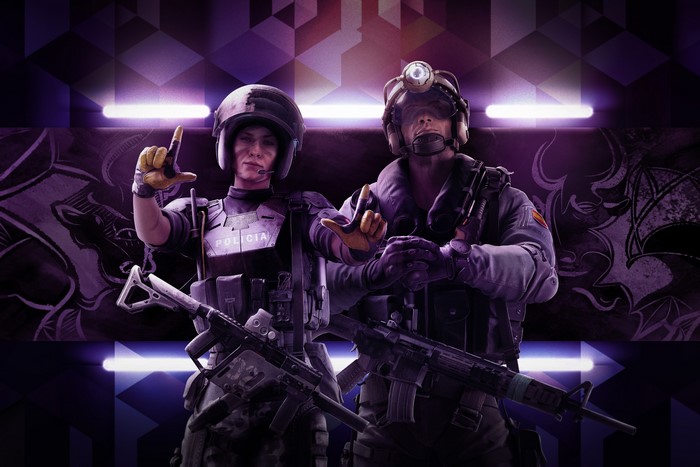 Mira and Jackal from Tom Clancy's Rainbow Six Siege