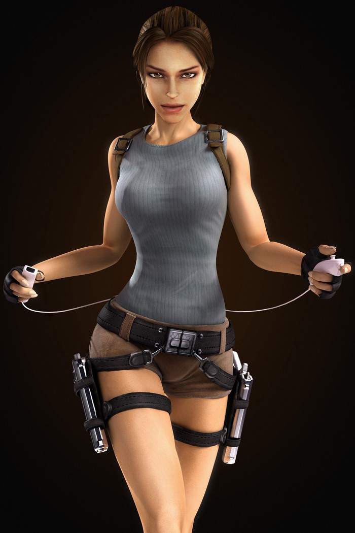 Lara Croft from Tomb Raider Anniversary