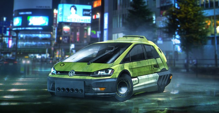 Volkswagen Golf from Blade Runner 2049