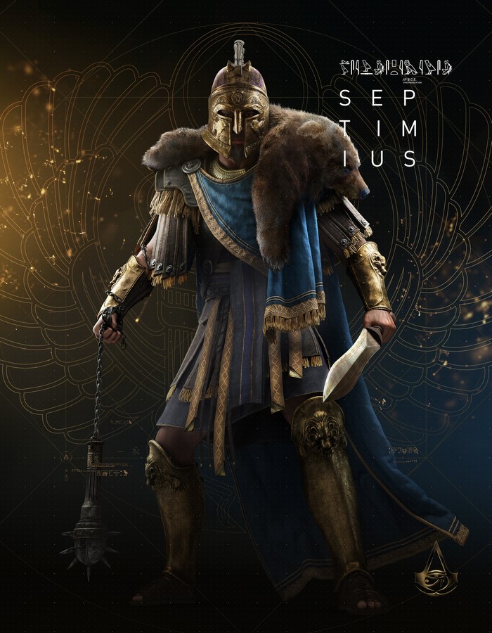 Septimius from Assassin's Creed Origins