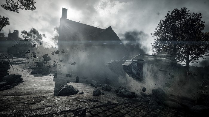 Battlefield 1 Tank Explosion
