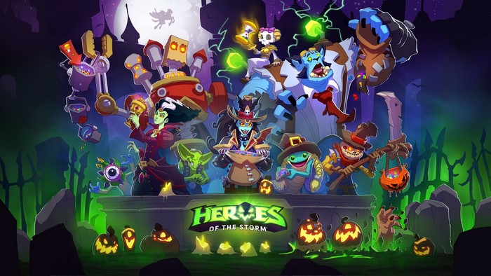 Heroes of the Storm Halloween characters